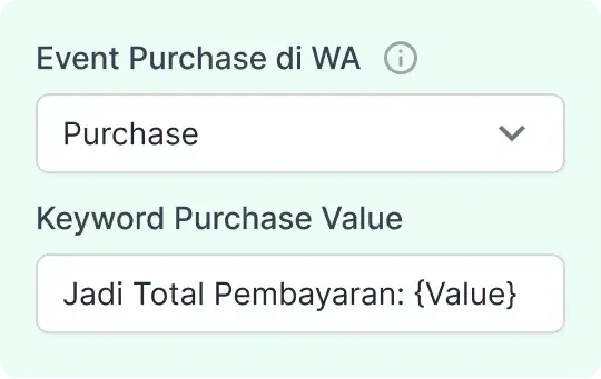 how wa pixel work in track purchase value